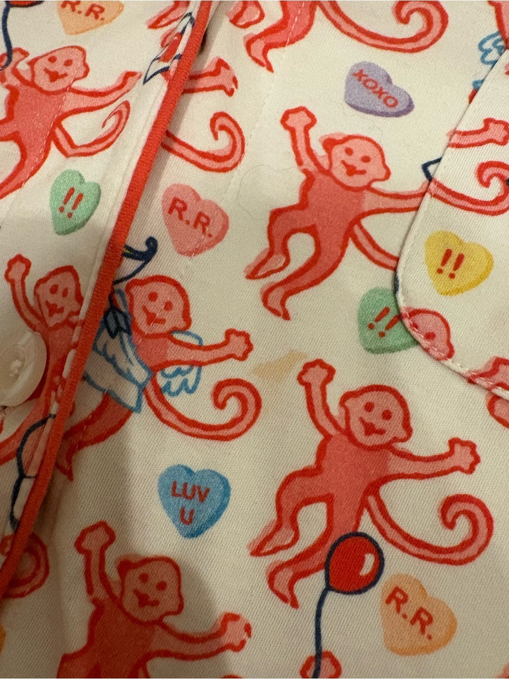 Roller Rabbit Valentines PJ - Picture 5 of 5